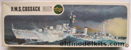 Airfix 1/600 HMS Cossack Destroyer, 01202-7 plastic model kit